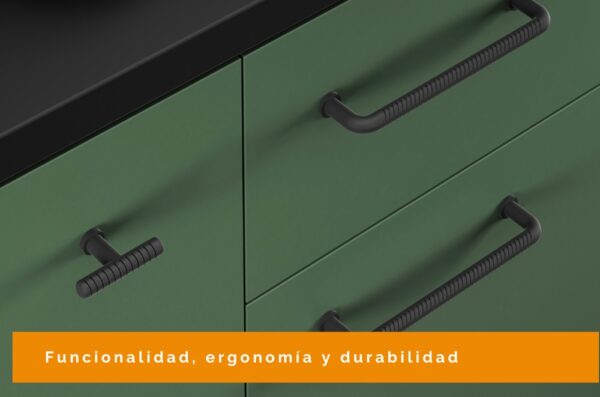 6 Tiradores De Cocina En Forma De T-bar - Acero Inoxidable Cepillado, Fácil Instalación, Diseño Moderno