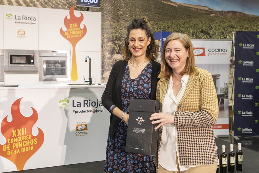 Reconocimiento al apoyo de Cocinas.com en el concurso de pinchos de La Rioja