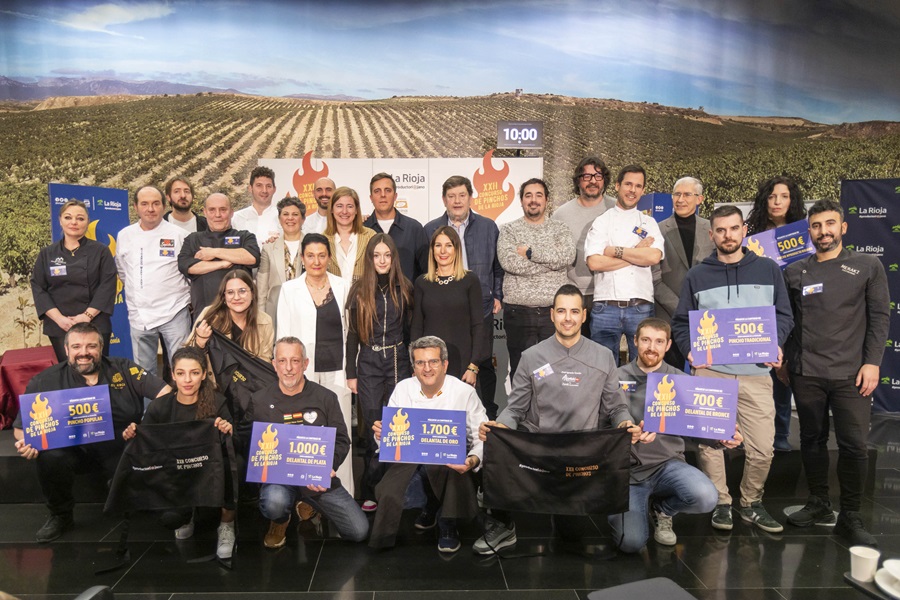Ganadores del Concurso de pinchos de La Rioja 2024