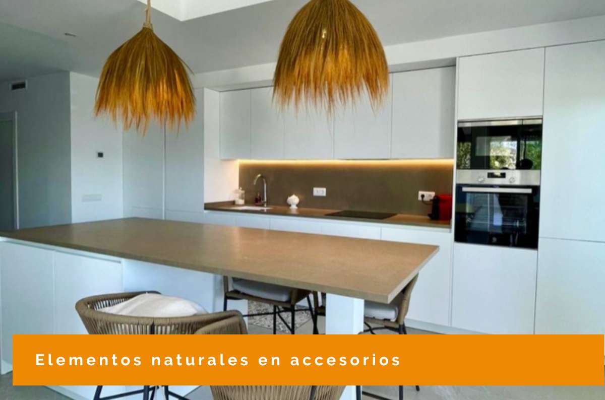 Elementos naturales para decoración veraniega