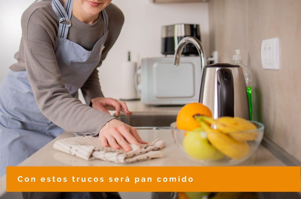 Trucos para limpiar la cocina