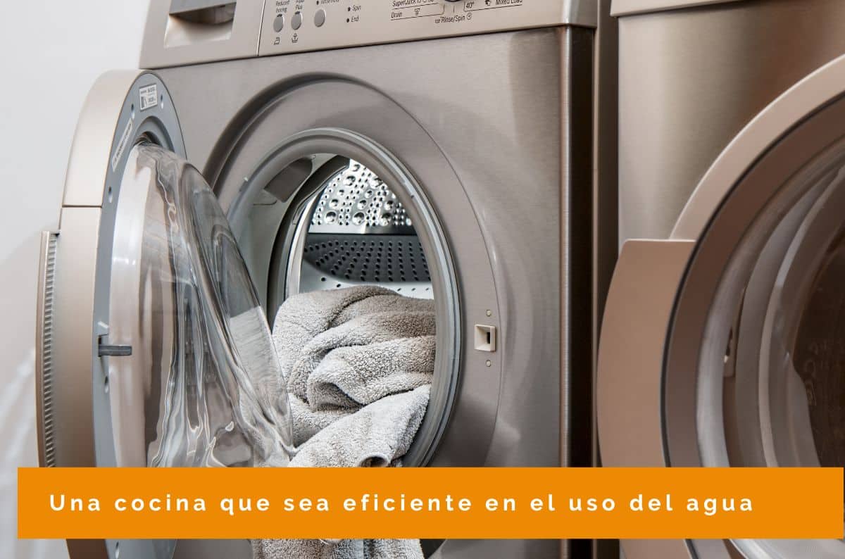 Ahorrar agua con electrdomésticos eficientes