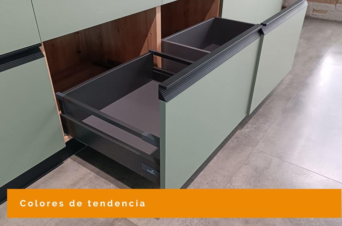 Colores de tendencia para cocinas