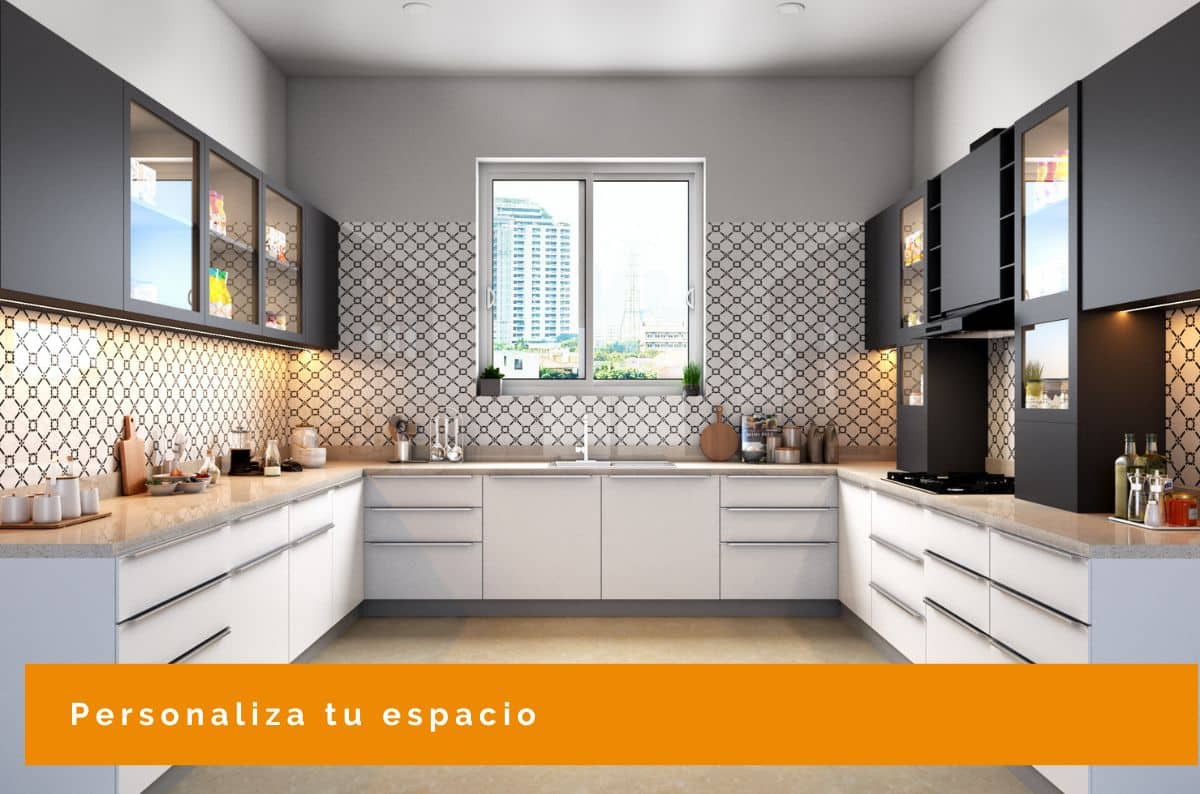 Personaliza tu espacio para la distribución perfecta para cocinas pequeñas