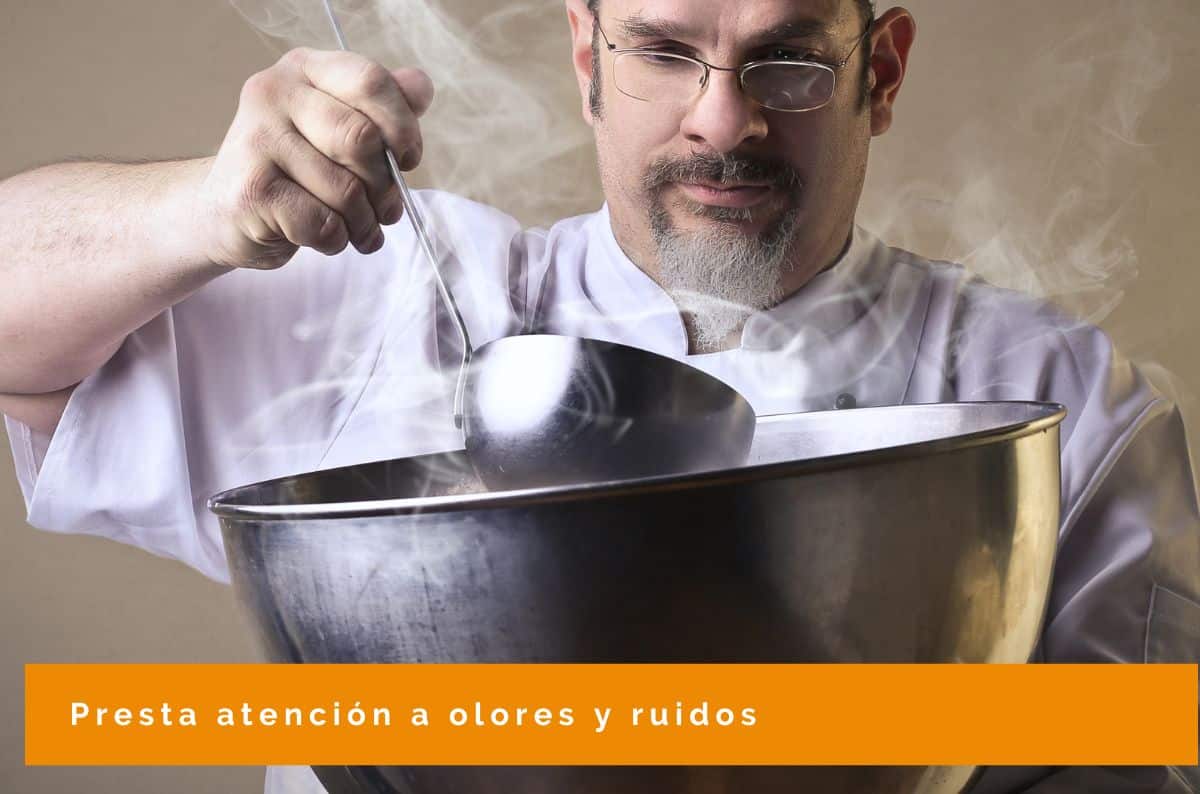 Desventajas de cocinas abiertas: olores