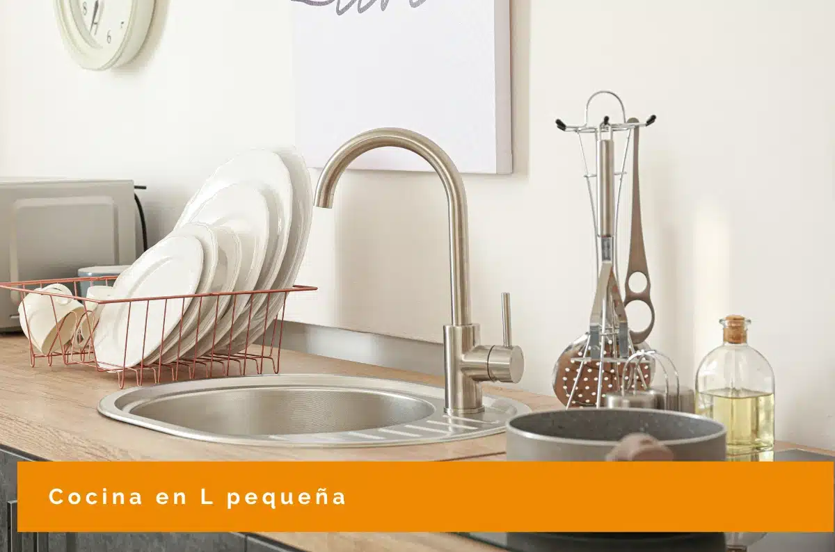 Cocina en L pequeña: ventajas y tructos