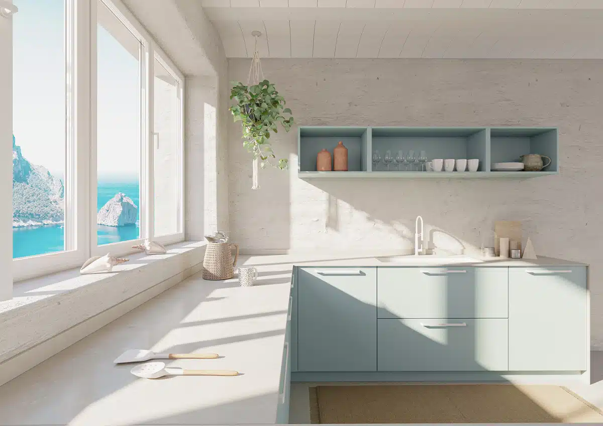 Cocina en L pequeña