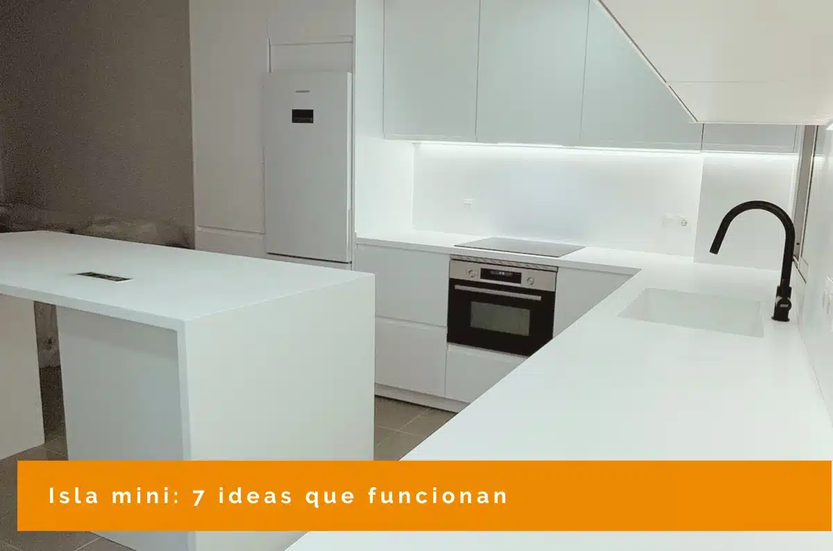 Ideas para cocina con isla pequeña