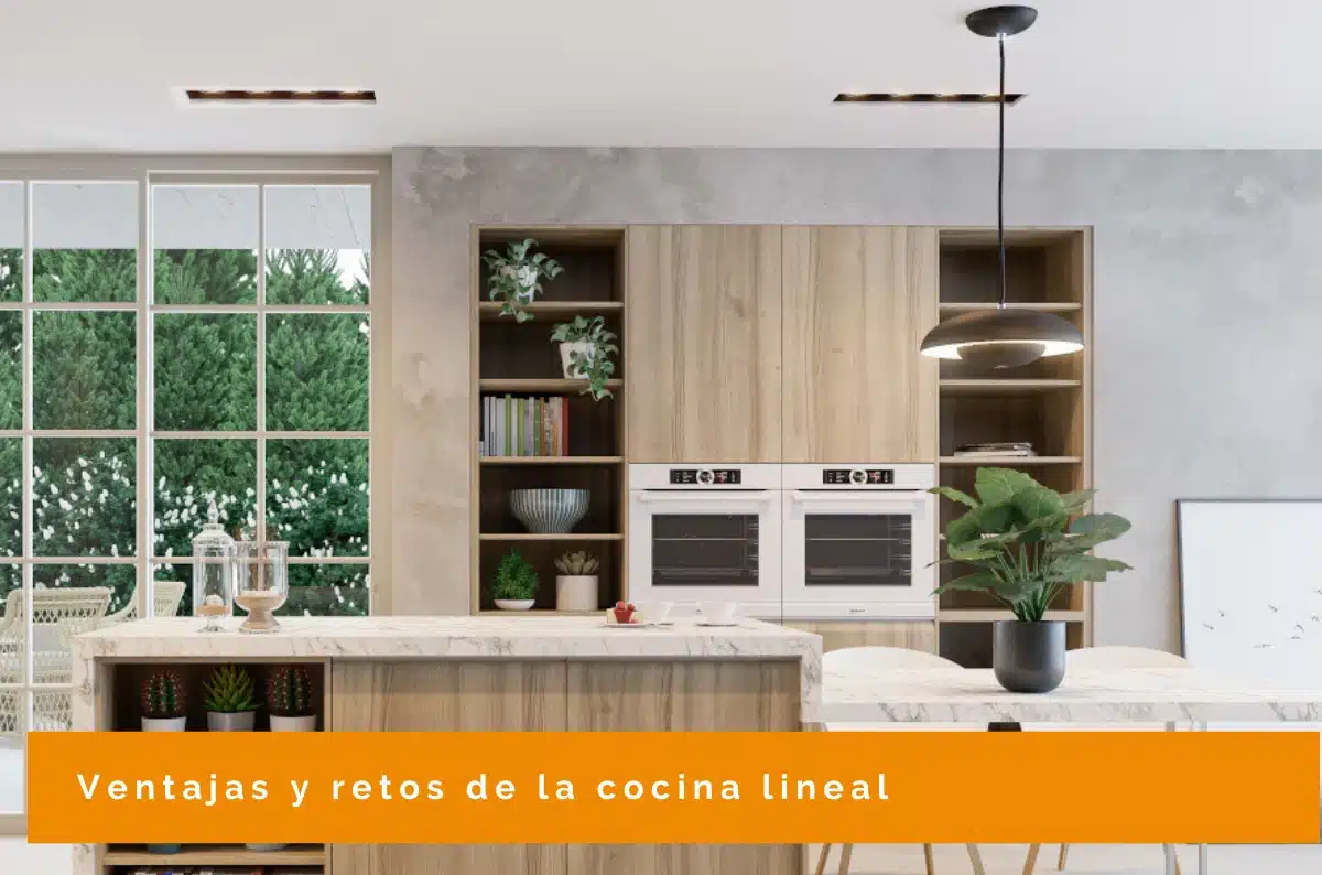 Ventajas de una cocina lineal