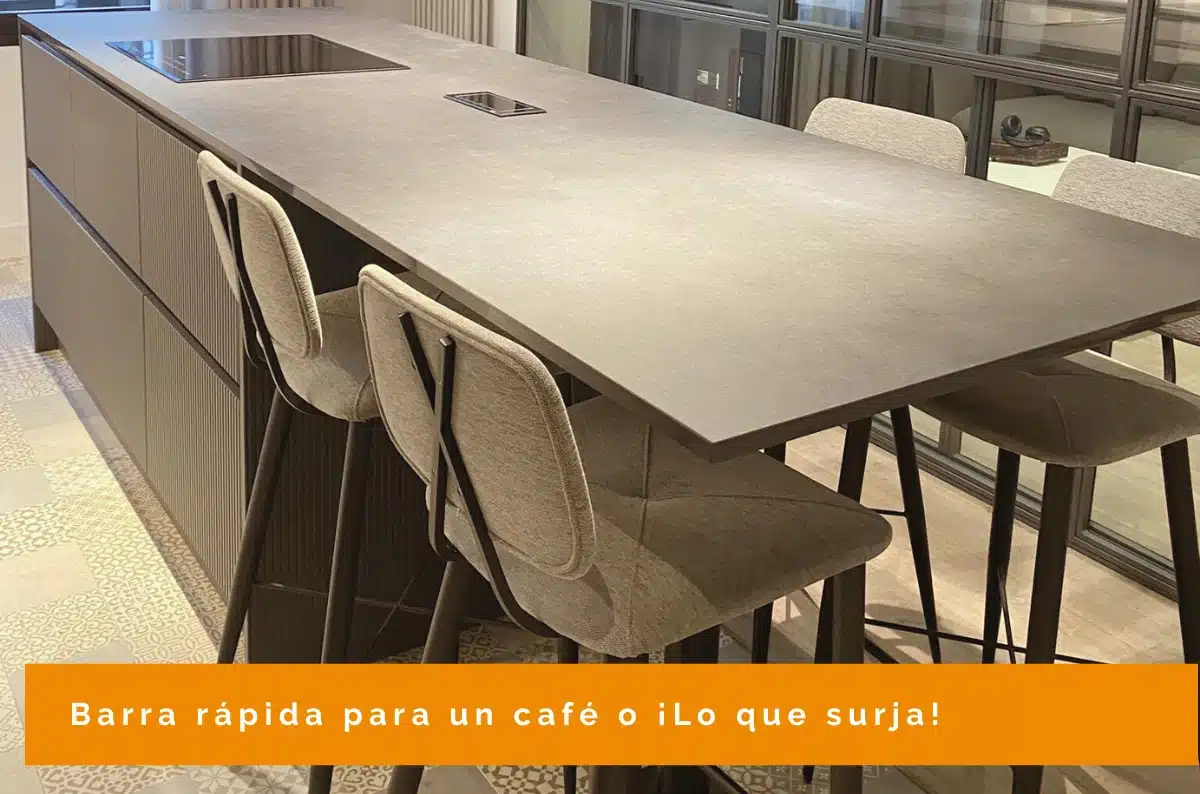 Barra desayuno cocina