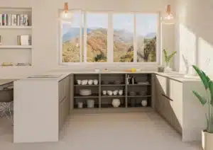 Cocina en U