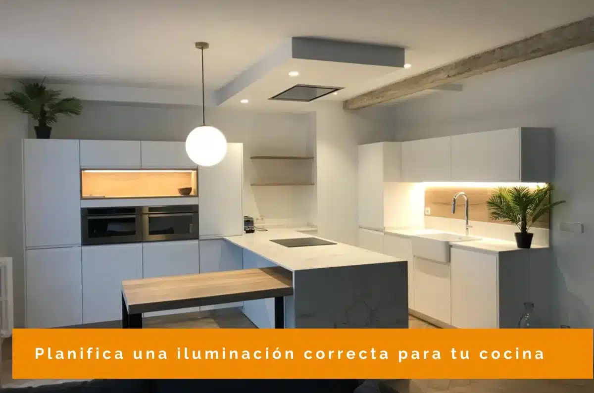 Planificacion iluminacion cocina